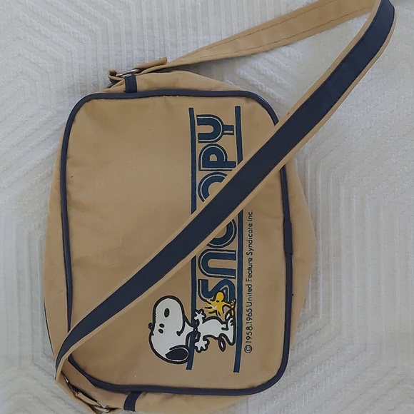 Vintage Snoopy Tan Shoulder Bag - Picture 7 of 8